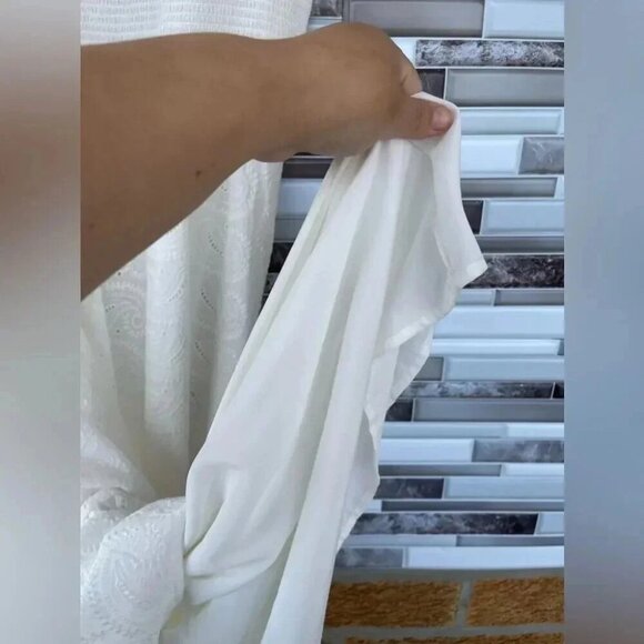 Marie Oliver Quinnlyn Paisley Maxi Dress small cream - Picture 12 of 16